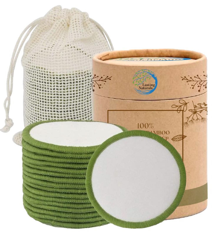 Lasting Naturals 100% Organic Cotton Reusable Make Up Pad